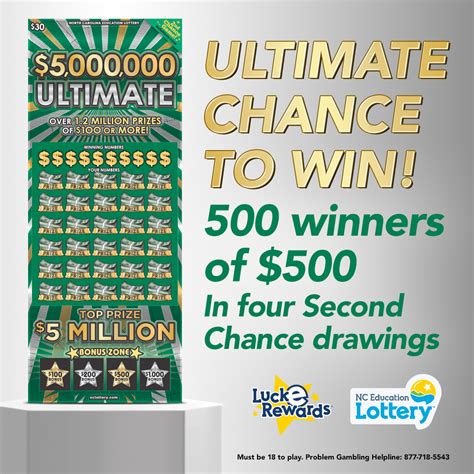 Many people who play the lottery win the first time. . Nclottery com second chance